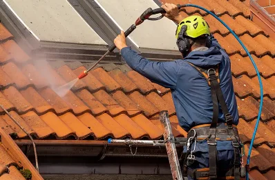 Démoussage et hydrofuge de toiture à Rémering